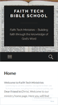 Mobile Screenshot of faithtech.org
